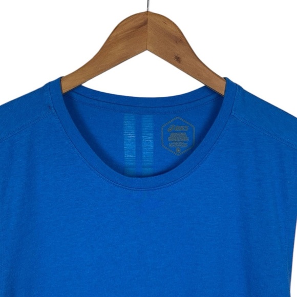 TS1062 Men’s ASICS Athletic Brand Sleeveless Reflective Running T Shirt 2XL - Picture 3 of 5